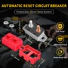 Bolipoeq 40Amp Automatic Reset Circuit Breaker 12V-24V DC for Automotive