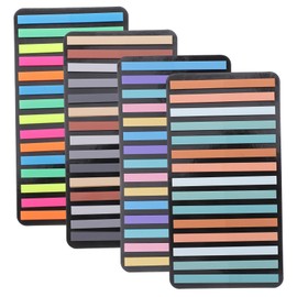 jojofuny 4 Sets Colored Page Markers Reusable Sticky Tabs for Books Notes and Office Supplies Professional Reading Stickers for Easy Indexing and Highlighting