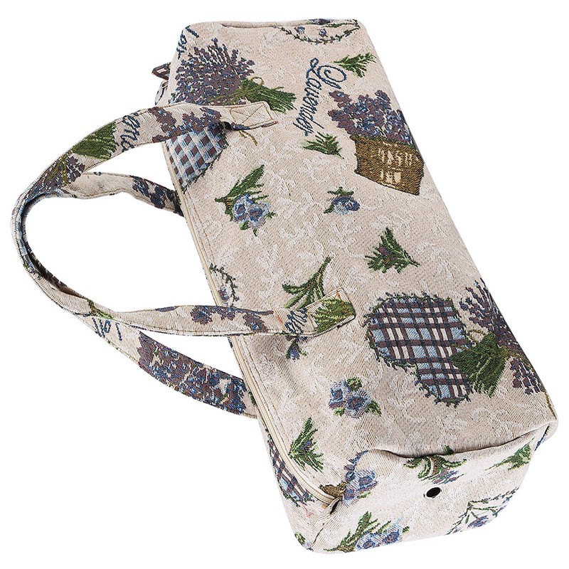Household Fabric Crafts Knitting Needles Storage Sweater Woven Organizer Bag