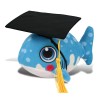 DolliBu Plush Buddies Shark Graduation Plush Toy with Cap with