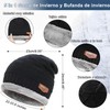 5 in 1 Gorro de Invierno y Bufanda de invierno,