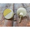 ARTISNO Round Marble Brass Knob | Pull Handle | Drawer
