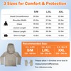 RoamRider Mosquito Jacket, Bug Jacket with Hood for Men and