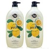 ShowerMate 샤워메이트 바디워시 유자 1200g 2개 [샤워메이트 바디워시 복숭아1200ml x 2개] Shower Mate Body Wash Yuzu 1200g 2 Pack [Shower Mate Body Wash Peach 1200ml x 2 Pack]