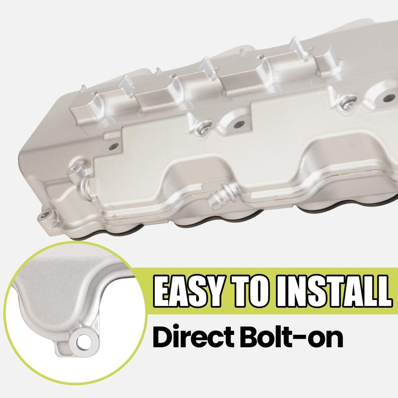 Aluminum Valve Cover Right Passenger Side Compatible with Mercedes CLK320