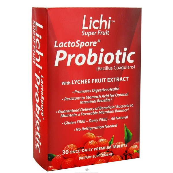 Lichi Super Fruit Probiotic - 30 Day Supply - 30 Tablets