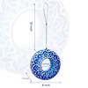Lily's Home 8" Mosaic Hanging Bird Feeder with 10" Wire