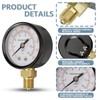 Innfeeltech 1-Pcs 50 mm Well Pump Pressure Gauge BSP 1/4