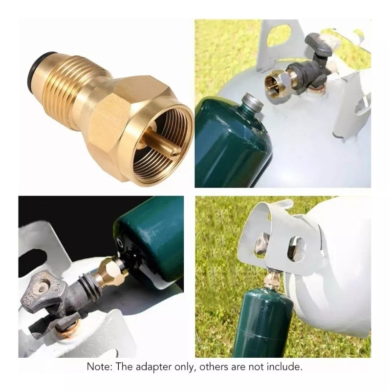 +Mu Adaptador De Recarga De Propano Lp Gas 1 Lb