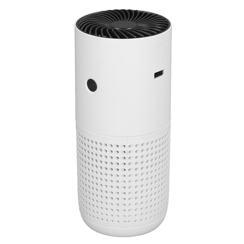 Car Air Purifier Frangrance Quiet Remove Smoke Dust USB Power