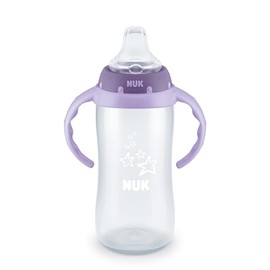 NUK - Taza grande Tritan para aprendices, 10 onzas, más de 8 meses, sin BPA, a prueba de derrames