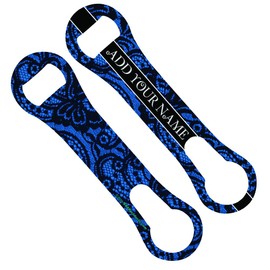 Barconic V-Rod Bottle Opener Blue Lace