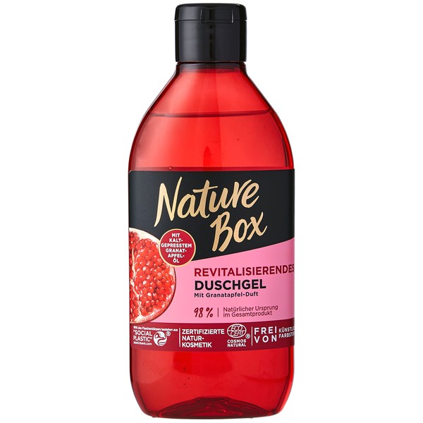 Nature Box Pomegranate Revitalising Shower Gel 250ml
