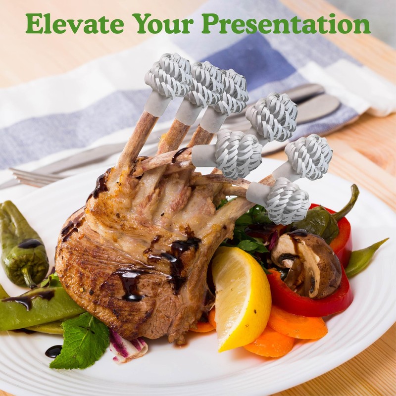 Regency Wraps Chop Frills Decorative Holders for Chops and Chicken