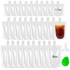 UtySty 30 Pack Liquor Pouches with Screw on Cap Disposable