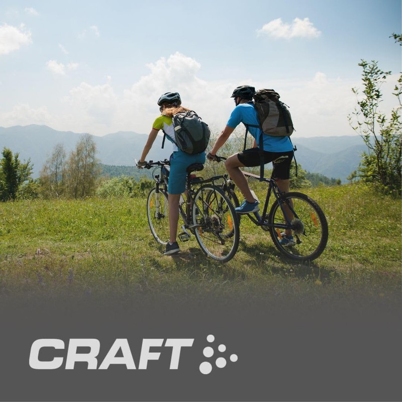 Craft Men's Greatness Bike Shorts, Black/White, Large