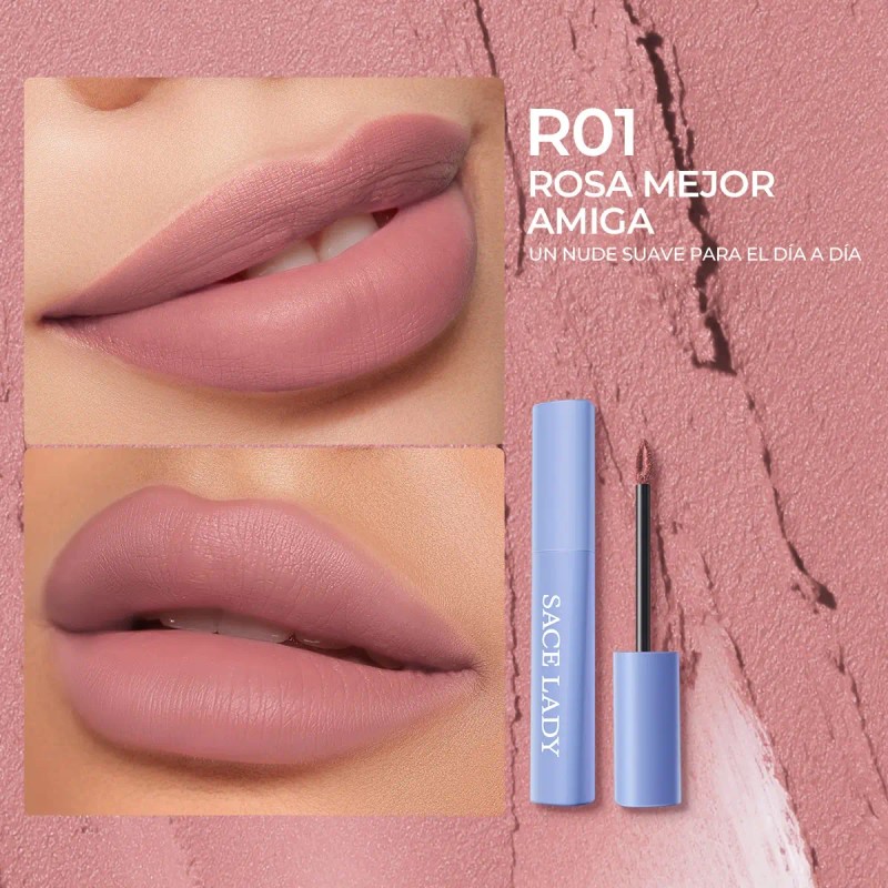 Sace Lady Soulmate Labial Líquido Mate Impermeable