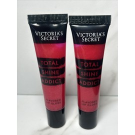 Victoria's Secret Total Shine Addict Flavored Lip Gloss- Cherry Bomb No Seal
