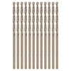 sourcing map 12pcs Cobalt Drill Bit, #51 0.067" HSS-CO Aircraft