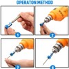 Pack of 4 Powerful Magnetic Bit Holder, Magnetic Ring, Bit