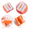 6 Orange Cutter Heads, Sliding Cutter, Bidirectional Cutter, Suitable for