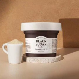 Skinfood [스킨푸드][각질케어]블랙슈가 퍼펙트 에센셜 스크럽 2X + (증정)클렌징오일14ml Skin Food Black Sugar Perfect Essential Scrub 2X + (Free Gift) Cleansing Oil 14ml