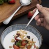 HAPPY KIT Soup Spoons 50-Piece Premuim Stainless Steel Dinner Spoons