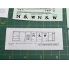 Champ Decals HC-69 HO Scale Norfolk & Western Covered Hopper