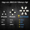 AUDLES 2 Pack Garage Light, 200W 20000LM 6500K LED Shop