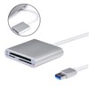 KICHOUSE USB 3.0 CF Reader Lightweight Aluminum Fast Data Transfer