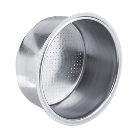 Eujgoov Stainless Steel Coffee Filter, 51 mm Pressureless Filter Basket, Stainless Steel Reusable Coffee Filter