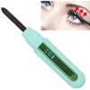 Electric Eyelash Curler LongLasting Heated Curler Natural Eyelash Perming Tool(Green