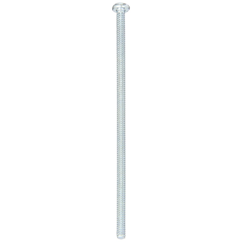 Small Parts Steel Pan Head Machine Screw, Zinc Plated, Meets