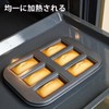 Sinsanye Financier Pan 26.5x19x2cm - Non-Stick Coating