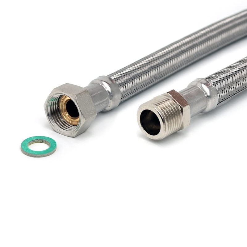 H2O-Flex® Reinforced hose 1/2 inch nut x 1/2 inch male