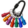 Mesee 7 Pieces Bit Holder Keychain for 1/4 inch Hex