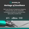 Excelta Precision Tweezers, Straight Tapered Ultra Fine Point, Anti-Magnetic Stainless