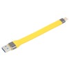 USB Male to Type C Male Cable 10Gbps 5A 13.8cm