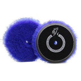 Splash North Wolf Polishing Wool Buff 4.9 inches (125 mm) Outer Diameter 5.9 inches (150 mm) (1 Blue)