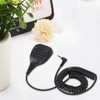 3.5mm PTT Handheld Walkie Talkie Radio Speaker Mic For YAESU