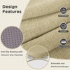 AddGrace Anti Slip Kitchen Chair Cushions D-Shape Dining Chair Pads
