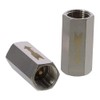 Fudeshe 2Pcs Check Valves,Nickel-Plated Copper One Way Air Check Valve,Silver