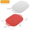 Risu Liberalista Sink Mat, Red, W 10.2 x D 15.0