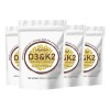 4 Paquetes De Vitamina D3 10,000 Ui + K2 (mk7)