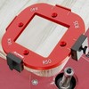 Woodworking Round Corner Radius Template | 2X Edge Trimming Corner
