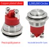 19mm Momentary Push Button Switch Waterproof IP68 5A Stainless Steel