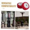 STOBAZA 1set Synthetic Rubber Casters Outdoor Casters Caster Wheels Swivel