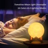 Tomshine Moon Light with Wood Stand Remote & Touching Control