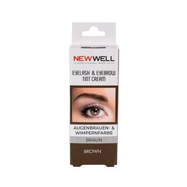 Eyebrow Colour 15 ml with Oxidant 20 ml Long-Lasting and Natural Look (Brown)