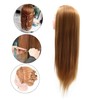 Healeved Golden Hair Styling Mannequin Head Cosmetology Practice Tool for